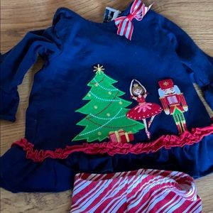 Baby girls Christmas outfit